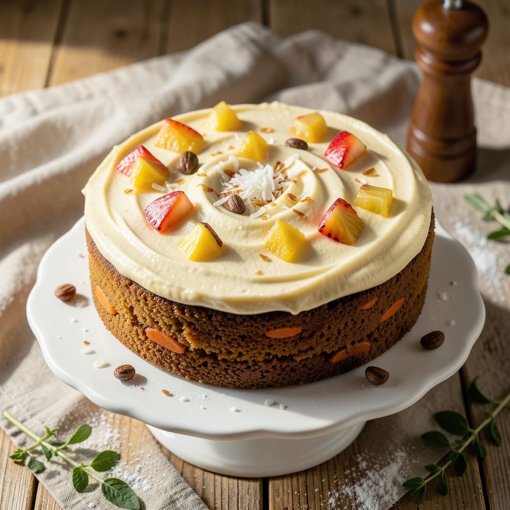Aloha Carrot Cake Recipe: Pineapple-Pecan Swirl Magic