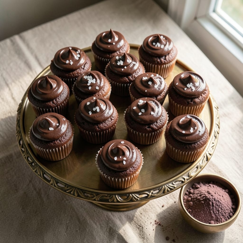 1 Dozen Chocolate Cupcakes Recipe: Rich Cocoa Depth and Velvety Frosting Swirls