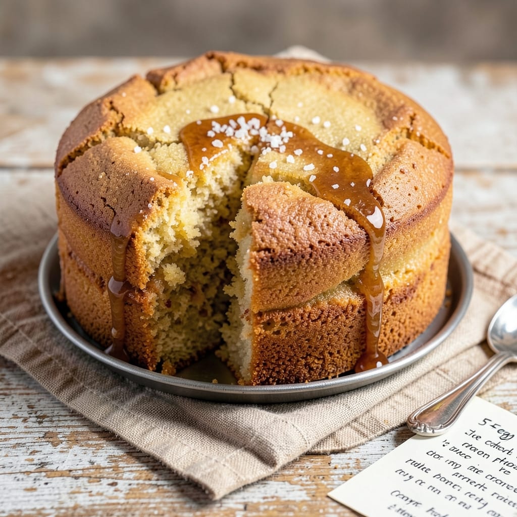 5 Egg Cake Recipe: Fluffy, Towering Height in One Pan