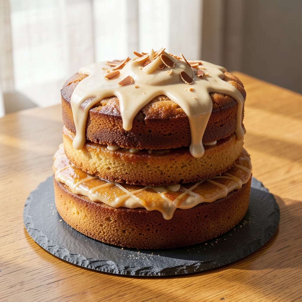 Almond Flavored Pound Cake Recipe: Nutty Vanilla Swirls That Stay Moist for Days