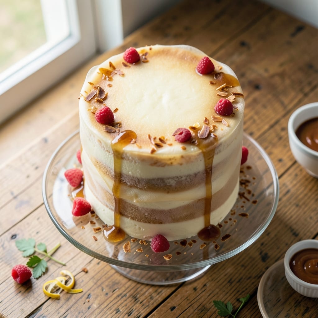 4-Inch Chiffon Cake Recipe: Light-as-Air Height Without Collapse Risks