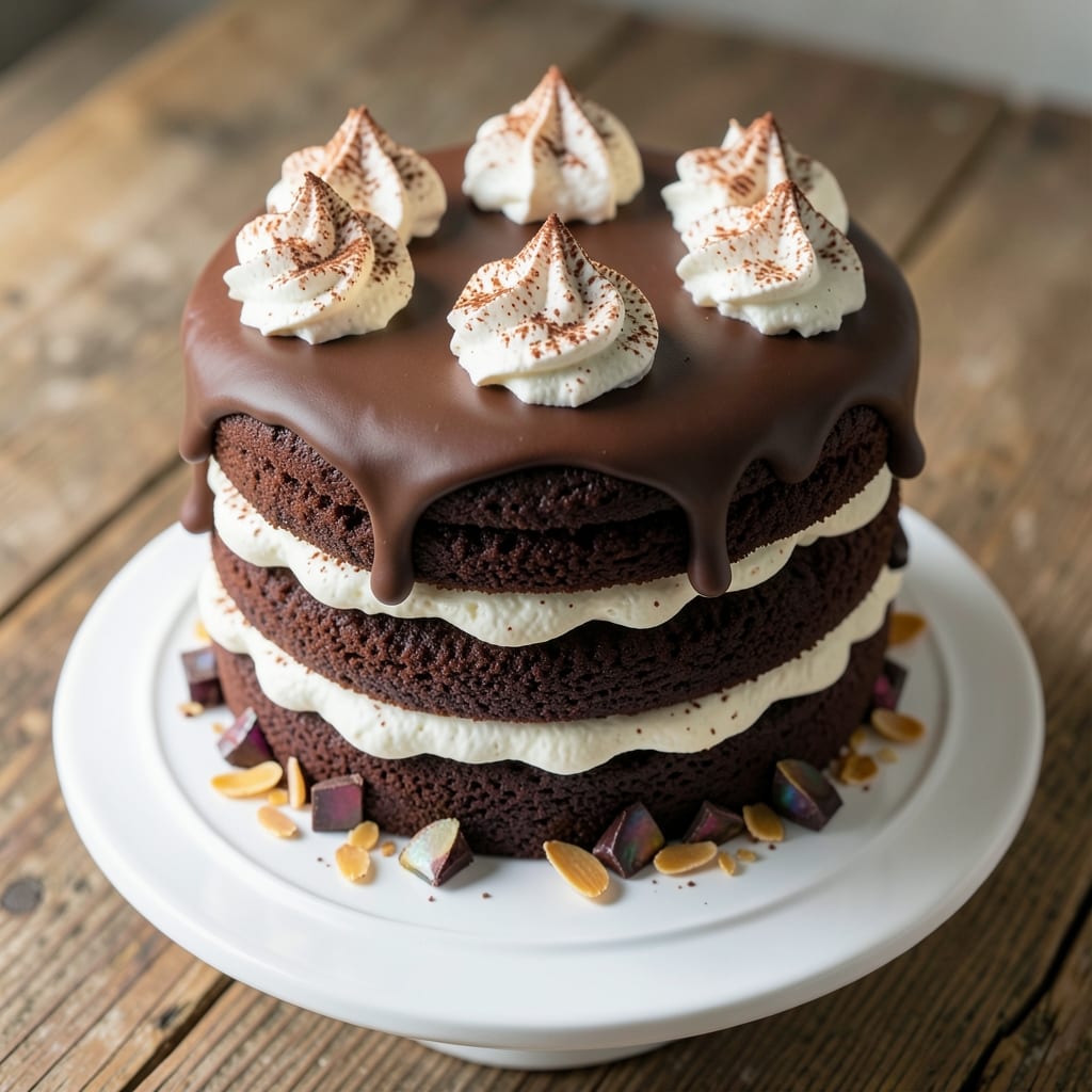 Almond Roca Chocolate Cake Recipe: Nutty Swirls and Ultra-Moist Layers