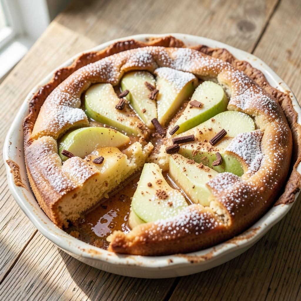 3-Ingredient Apple Pie Cake Recipe: Warm Spice Magic in One Bowl
