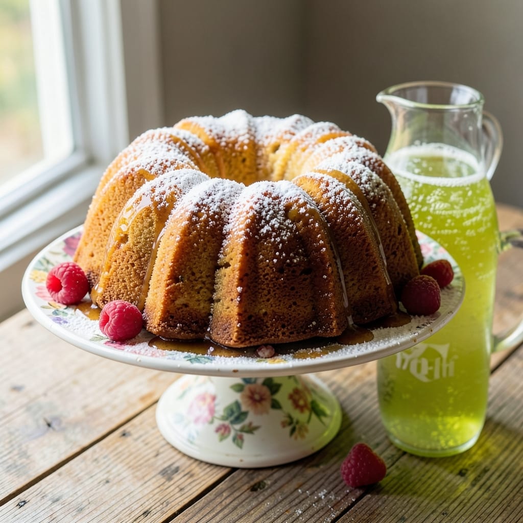 7Up Bundt Cake Mix Recipe: Citrusy Zing and Buttery Moisture Magic