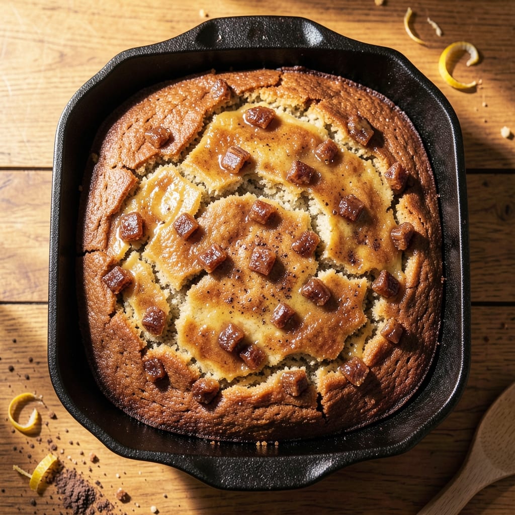 Alton Brown's Coffee Cake Recipe: Vanilla Bean Swirls and Crispy Streusel Top
