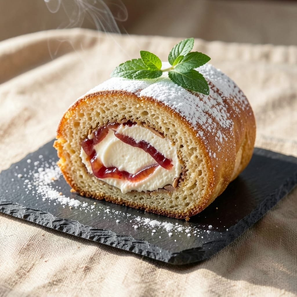 Almond Cake Roll Recipe: Swiss Meringue Magic for Light-as-Air Layers