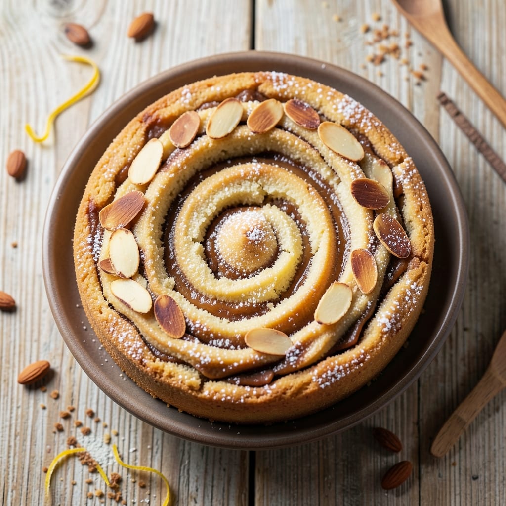 Almond Ring Coffee Cake Recipe: Nutty Swirls and Buttery Crisp Crown