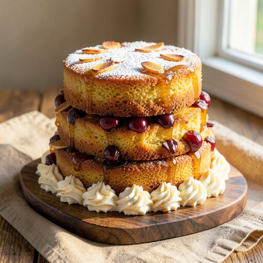 Amaretto Cake Recipe Using Cake Mix: Boozy Vanilla Swirls in One Bowl