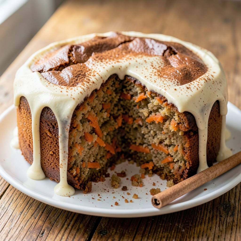 3 Ingredient Carrot Cake Recipe: Warm Spice and Cream Cheese Frosting Magic