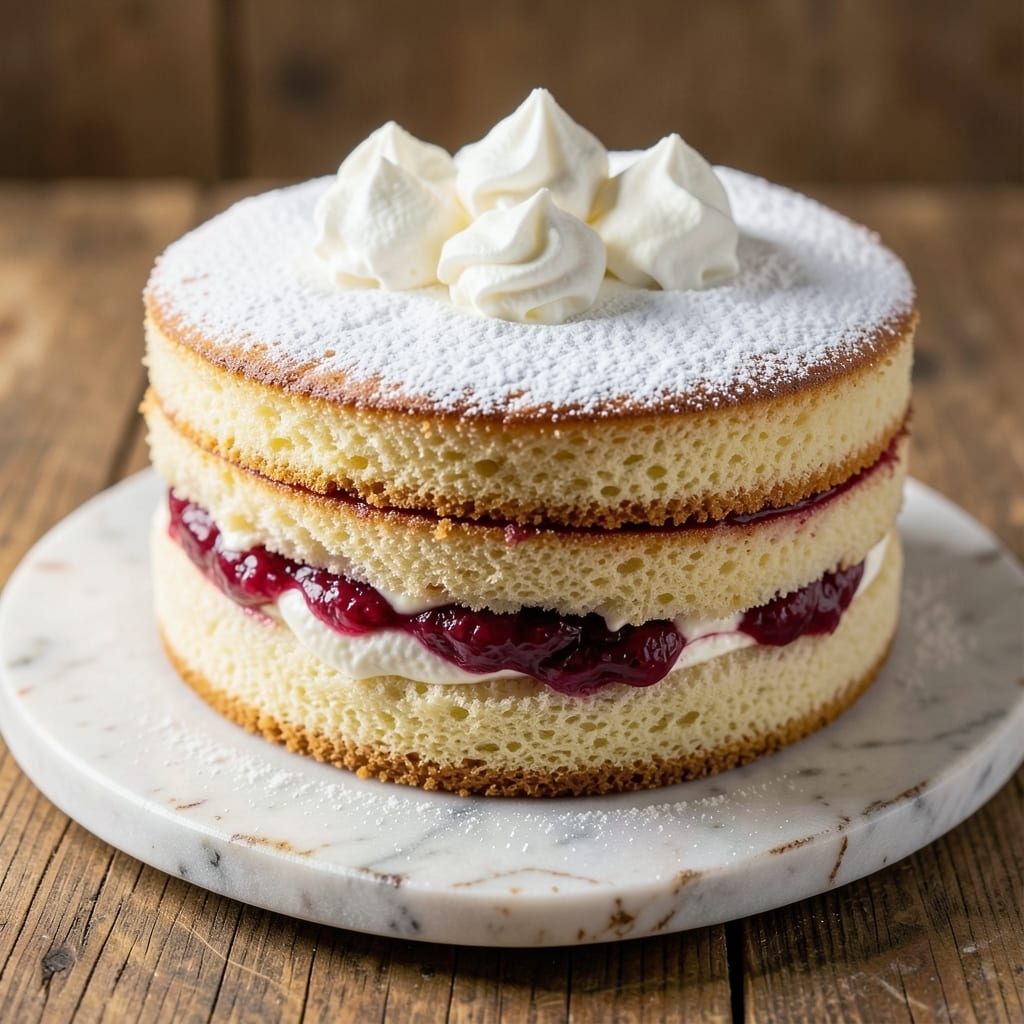 2 Egg Victoria Sponge Cake Recipe: Light-as-Air Layers With Jam and Buttercream