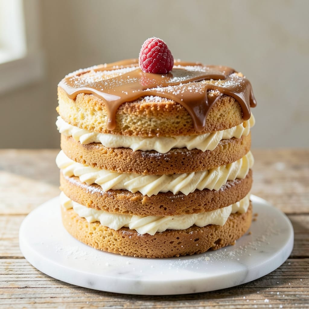 3 Layer 8 Inch Vanilla Cake Recipe: Frosting-Stable Stacks Without Fondant Bridges