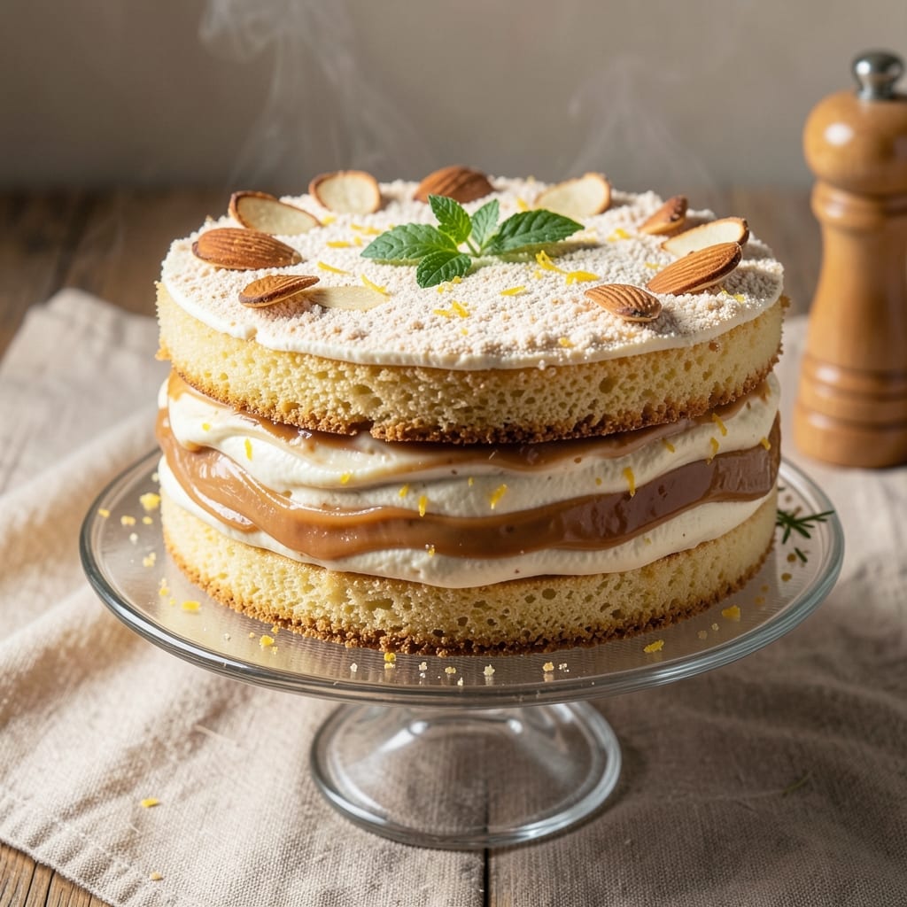Almond Cream Cake Filling Recipe: Velvety Swirls That Stay Fresh for Weeks
