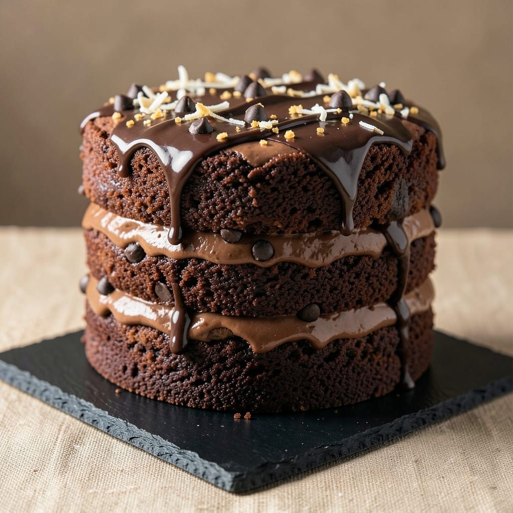 Amazon Chocolate Cake Recipe: Fudgy Layers with Vanilla Bean Swirl