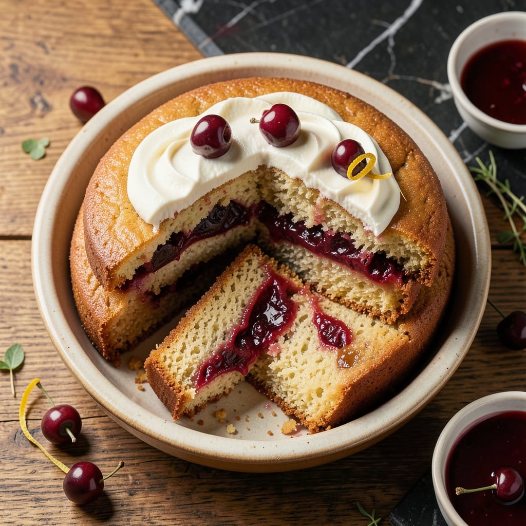 3 Ingredient Cake Recipe with Pie Filling: Layered Dessert Magic in One Bowl
