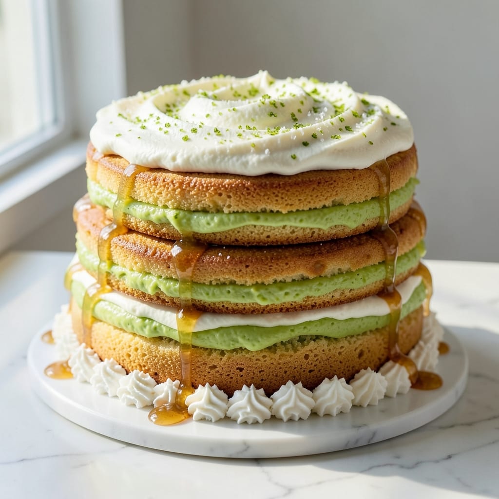 3 Layer Key Lime Cake Recipe: Zesty Tartness and Buttery Cream Cheese Frosting