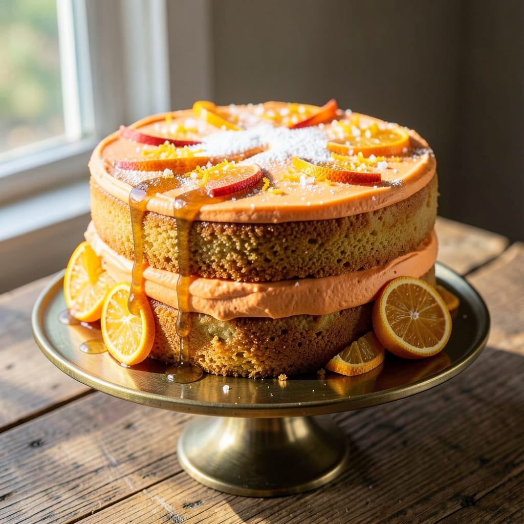 Amazing Orange Cake Recipe: Zesty Glaze That Stays Moist for Days