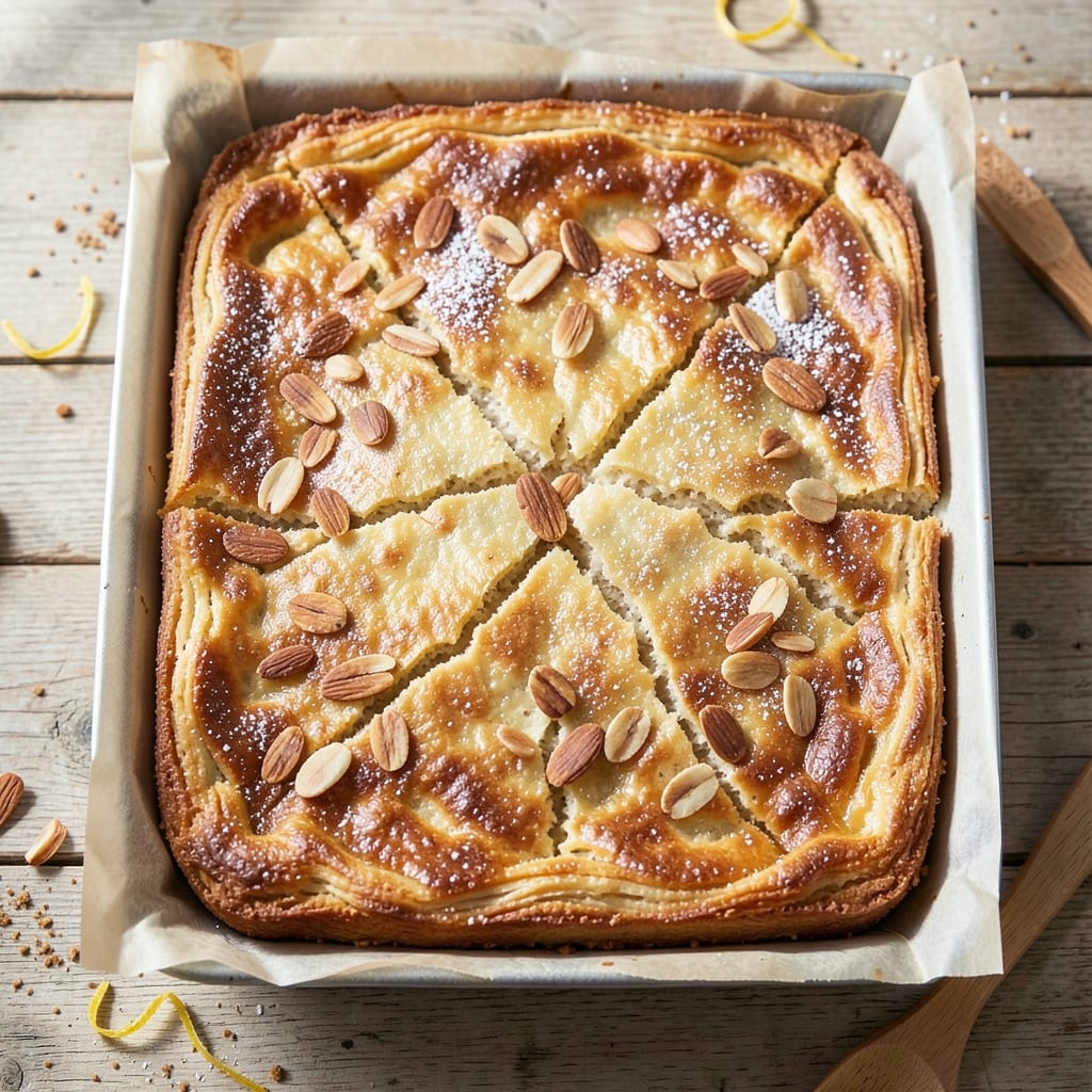 Almond Sheet Cake Recipe: Marion's Kitchen: Nutty Swirls and Ultra-Moist Layers
