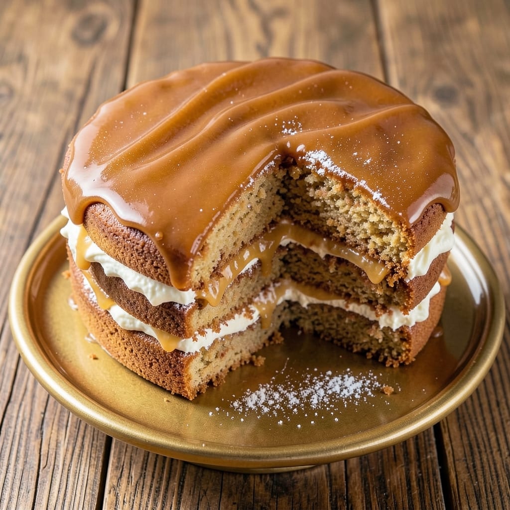 Amazing Caramel Cake Recipe: Molten Center That Never Overbakes