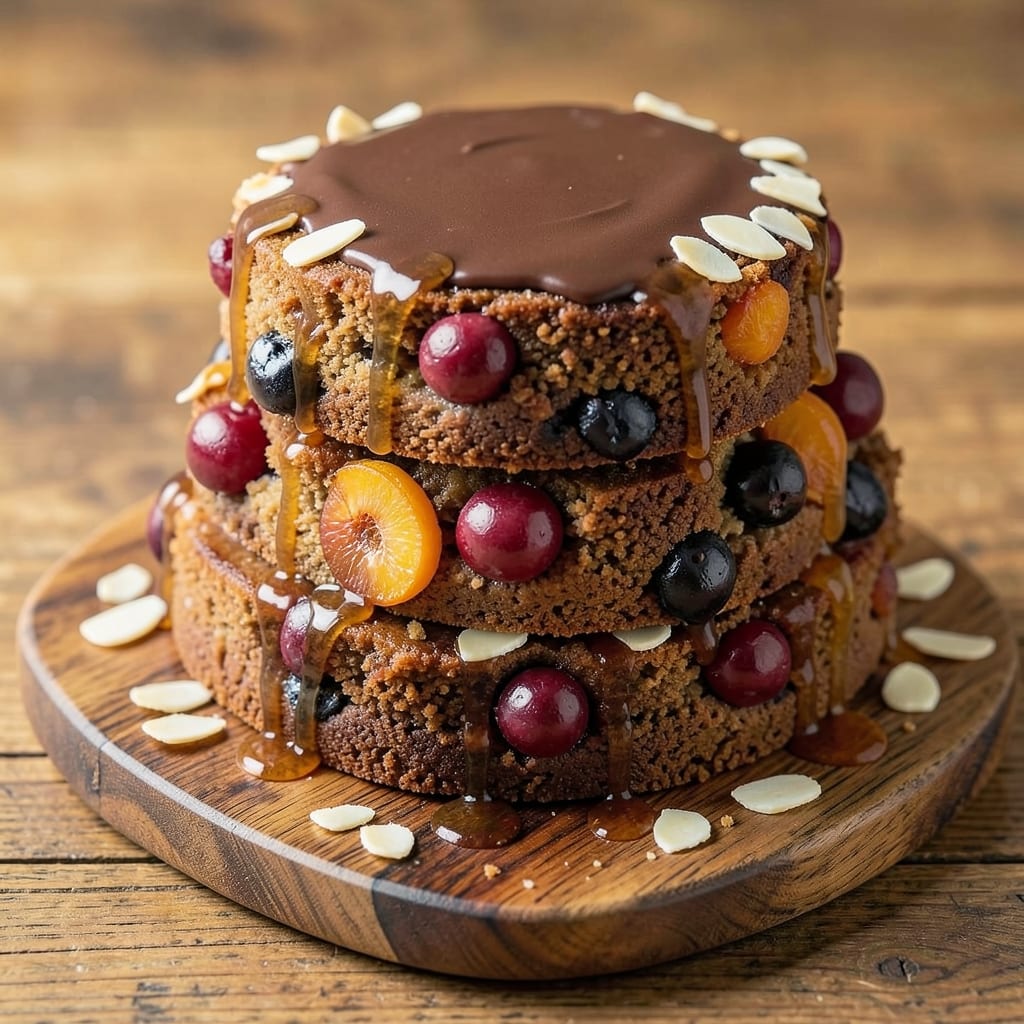 Amaretto Fruit Cake Recipe: Nutty Boozy Layers That Keep for Months