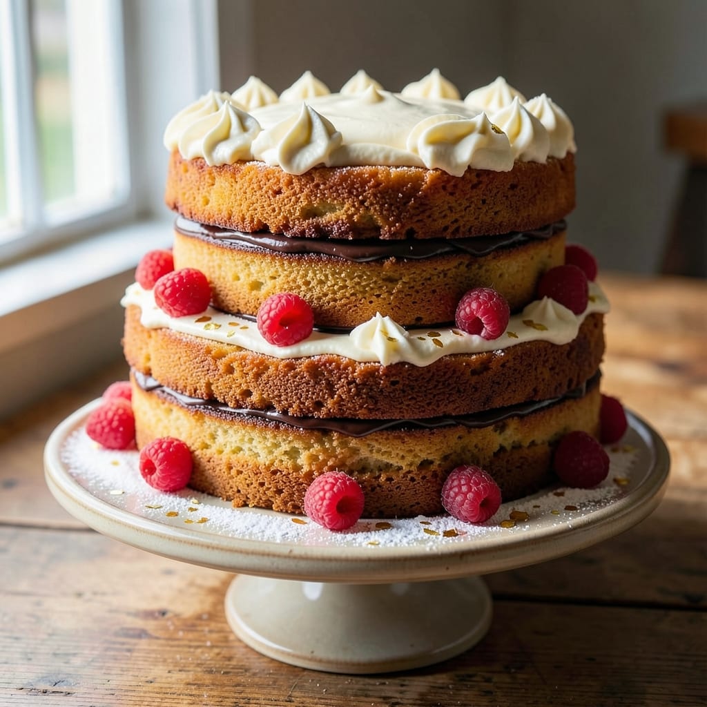 6x3 Cake Recipe: Precision Stacked Layers With Edible Fondant Bridges