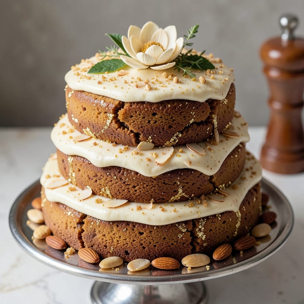 Almond Cookie Cake Recipe: Double-Layered Crunch and Creamy Almond Bliss