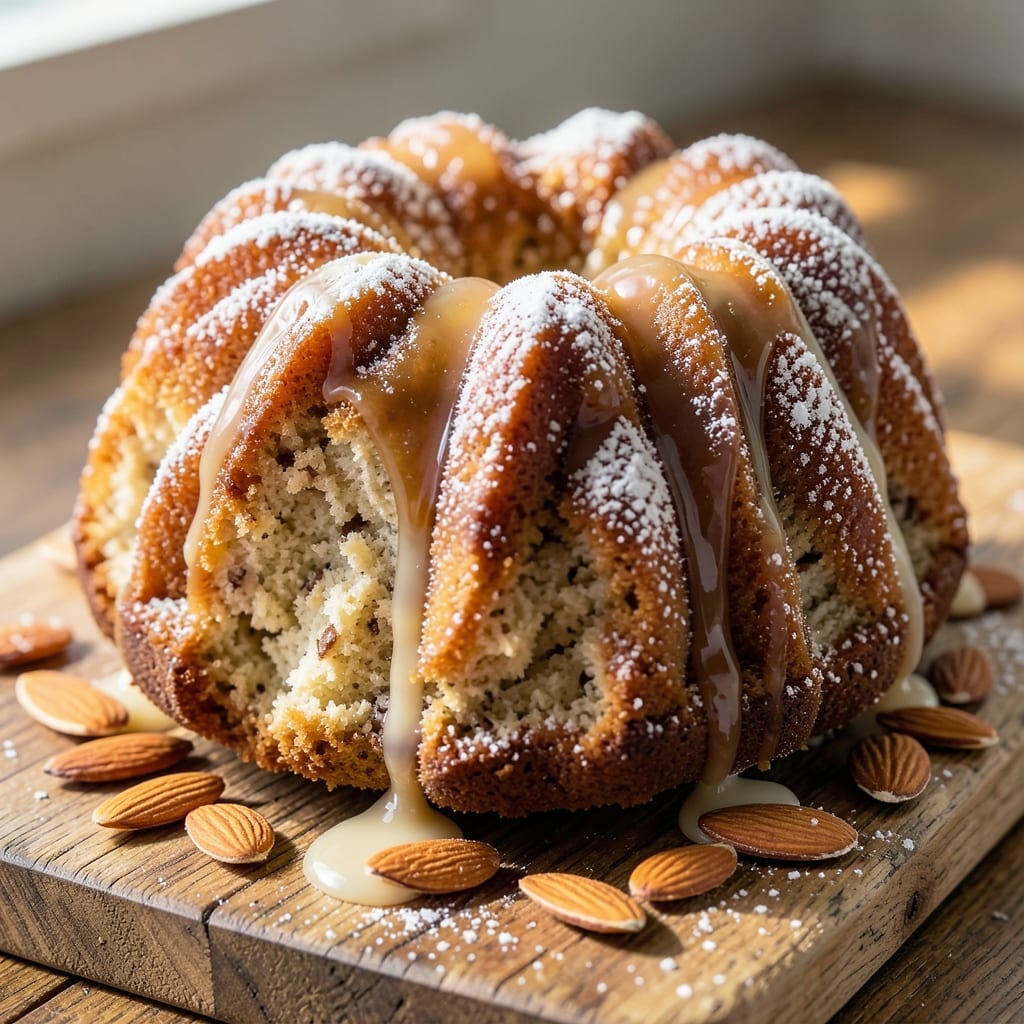 Almond Bundt Cake Recipe From Scratch: Nutty Swirls and Golden Crisp Edges