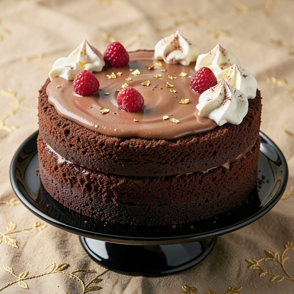8 Egg Chocolate Cake Recipe: Dense Yet Light as Clouds With Fudgy Base
