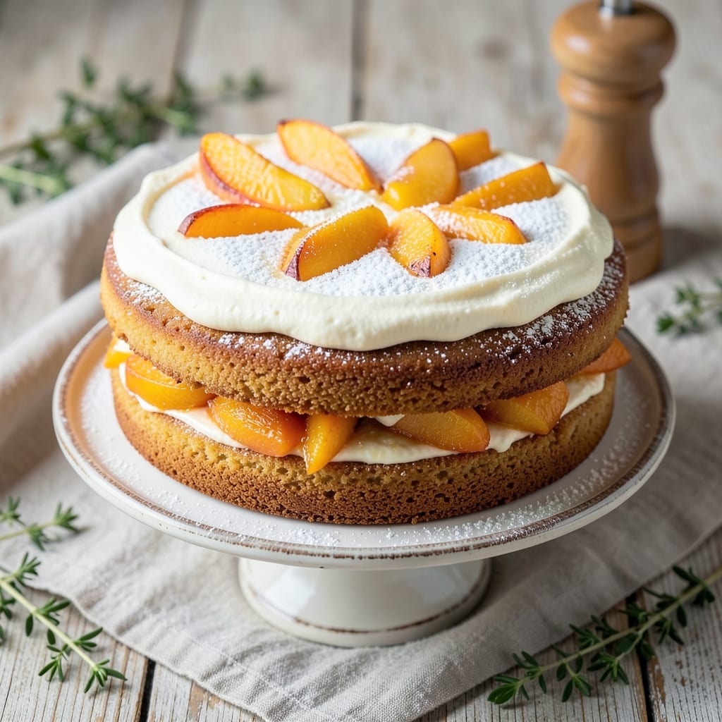 Aldi Peach Cake Recipe: Peach-Perfect Layers With Buttery Vanilla Swirl