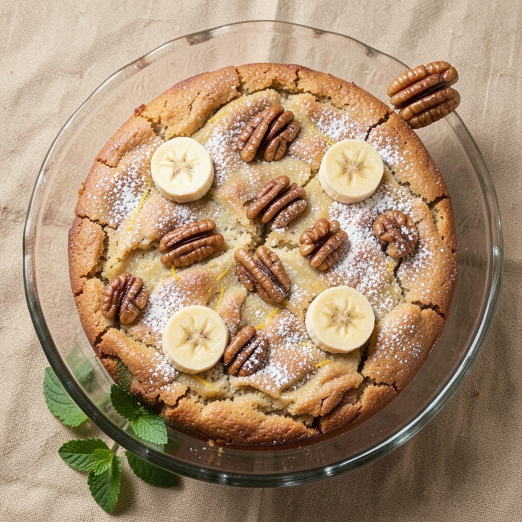 3 Banana Cake Recipe: Triple-Layered Moistness With Walnut Swirls