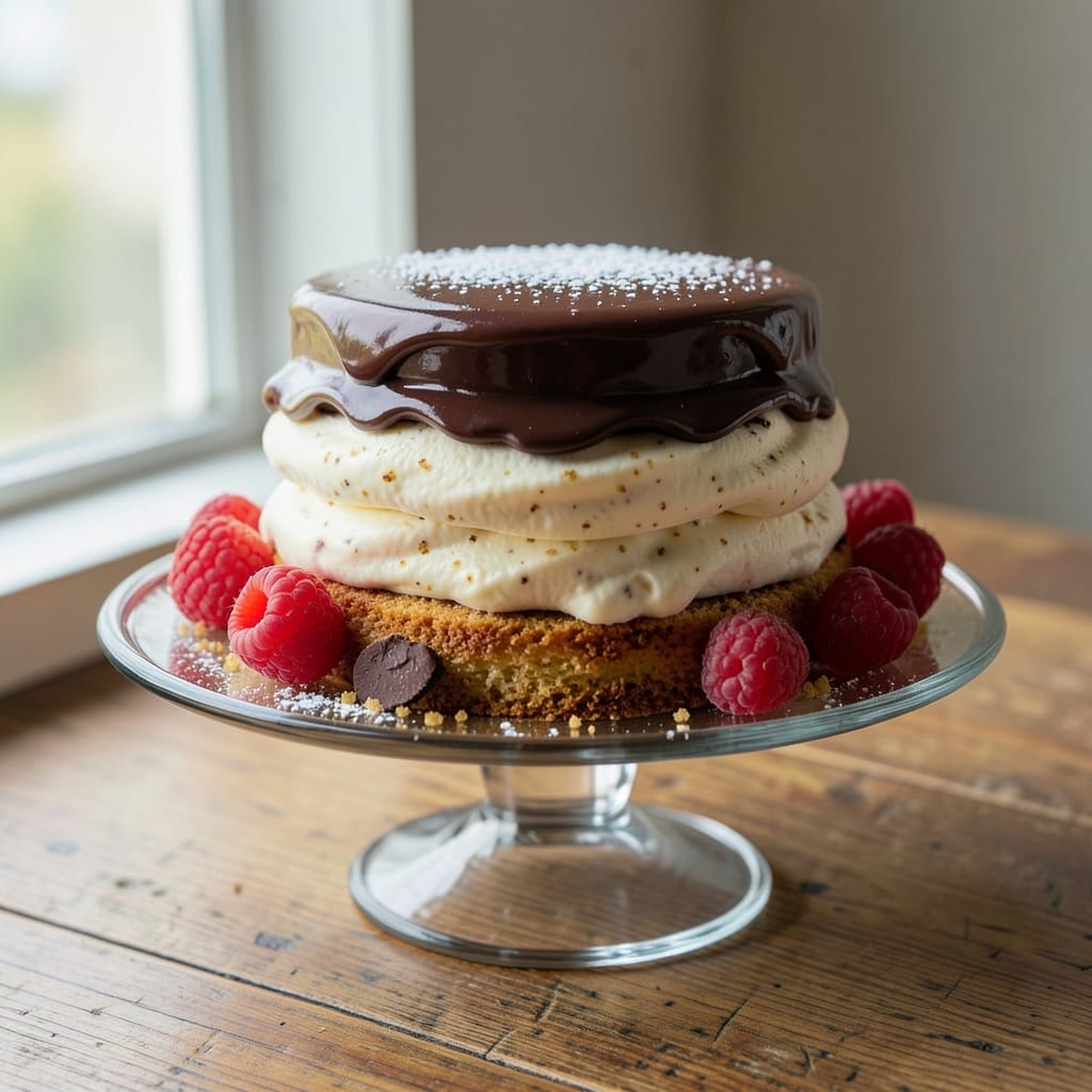 Amazing Ice Cream Cake Recipe: Vanilla Bean Swirls and Crispy Top Magic