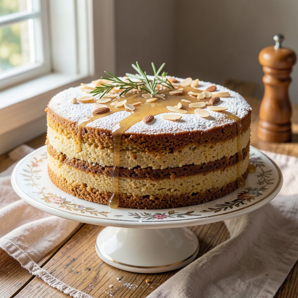 Almond Polenta Cake Recipe: Nutty Crunch Meets Silky Vanilla Heart