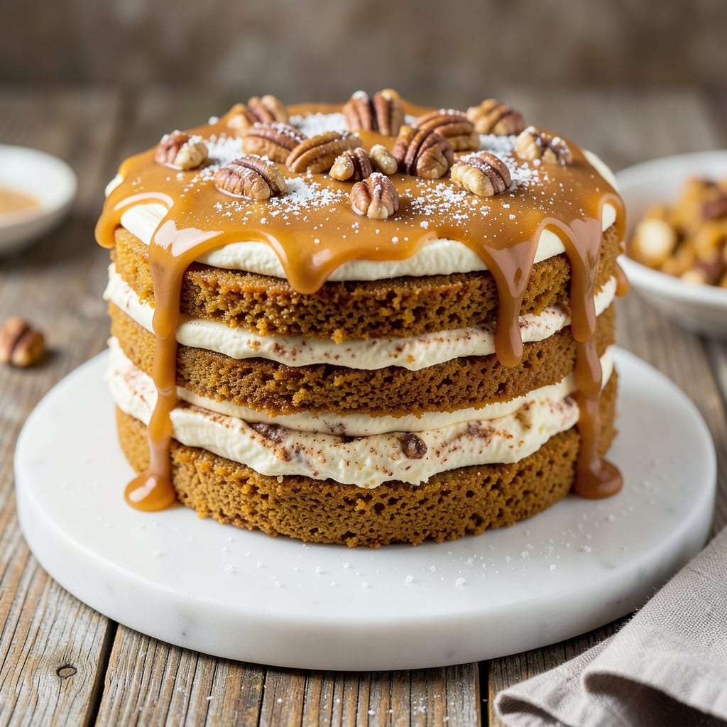 3 Layer Pumpkin Cake Recipe: Spiced Moistness With Cream Cheese Frosting Harmony