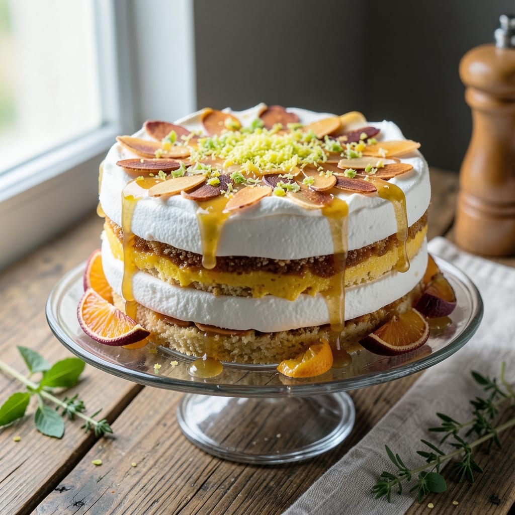 Alpine Cake Recipe: Light-as-Air Layers with Citrus Zing