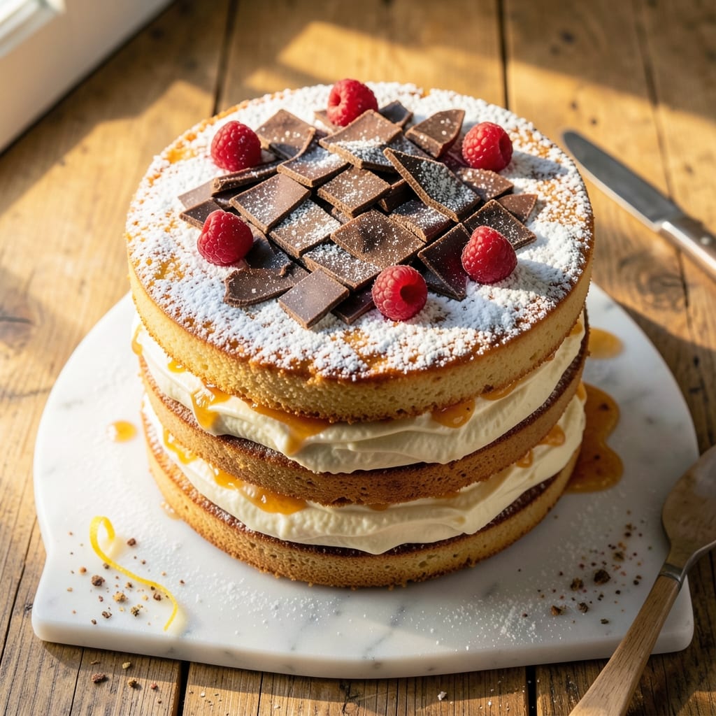 14-Inch Cake Recipe: Layered Stability With Fondant Bridges