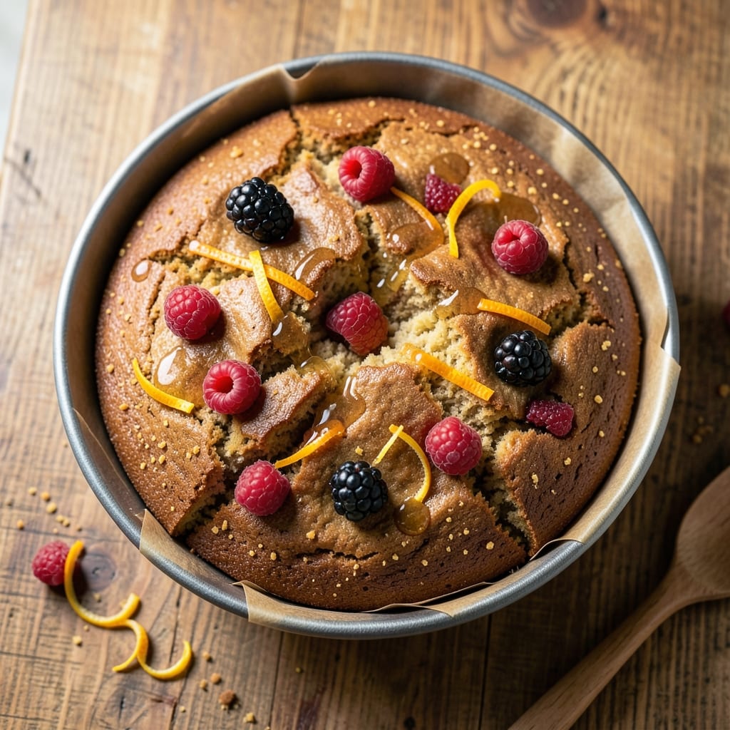 Almond Flour Fruit Cake Recipe: Nutty Moistness With Bursting Citrus Zest