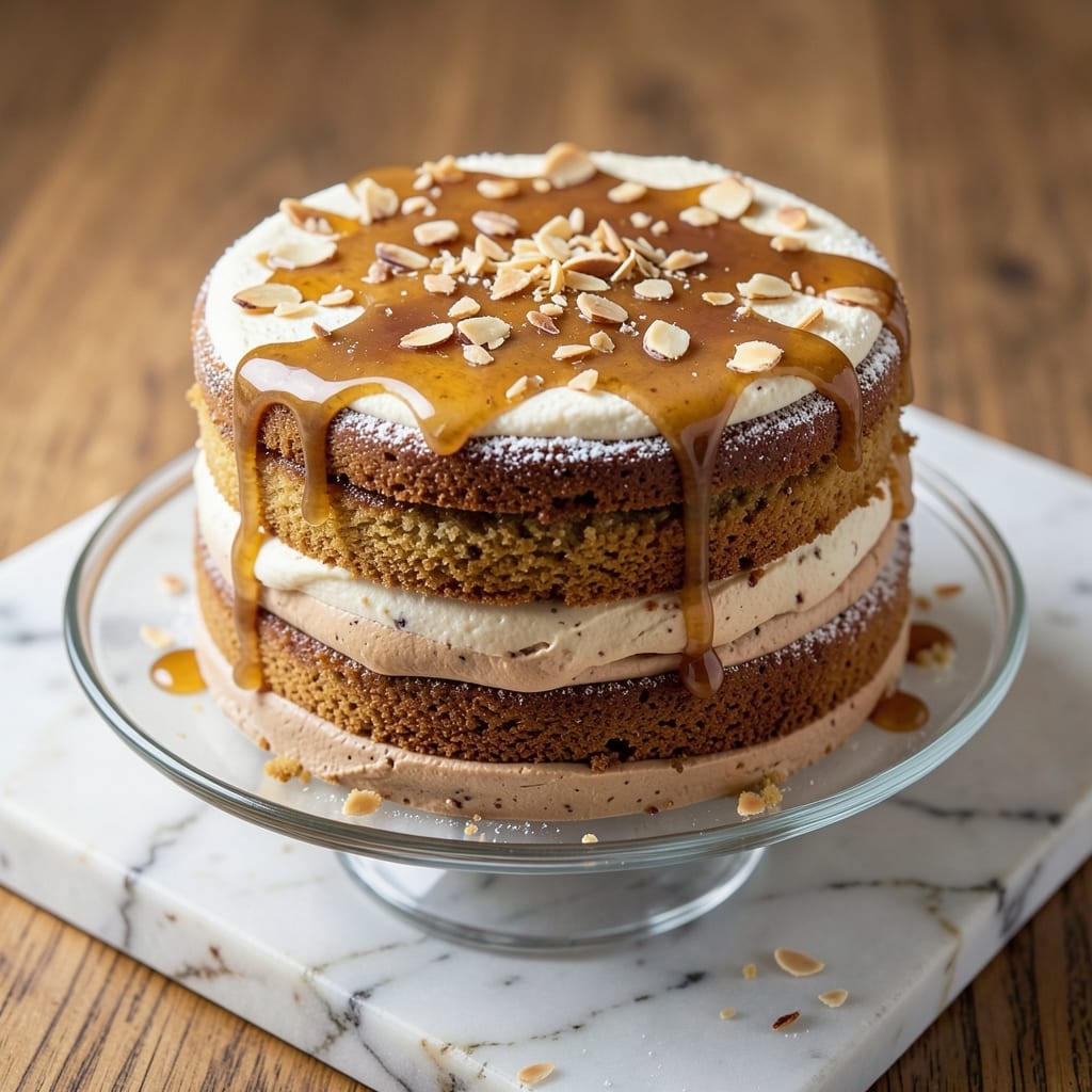 Almond Syrup Cake Recipe: Nutty Swirls and Ultra-Moist Magic