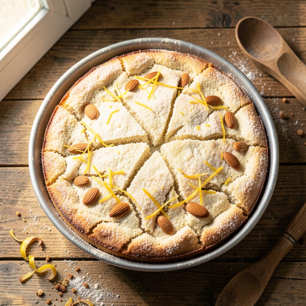 Amaretti Cake Recipe: Almond Kissed Delight with Crunchy Edges
