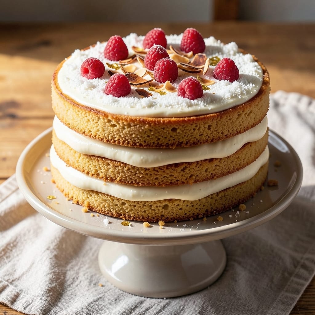 Allergen-Free Vanilla Cake Recipe: Gluten-Free and Dairy-Free Moisture Without Compromise