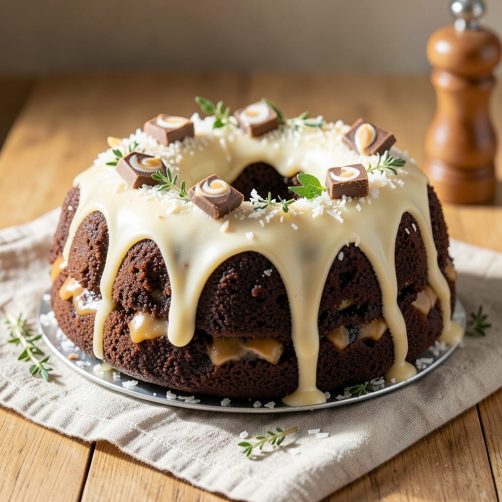 Almond Joy Bundt Cake Recipe: Tropical Nut Swirl With Caramelized Crunch