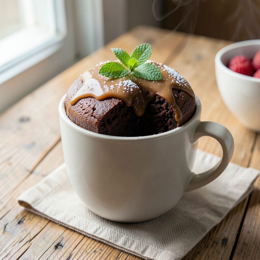3 Minute Cake in a Cup Recipe: Microwave Mug Magic With Fudgy Layers