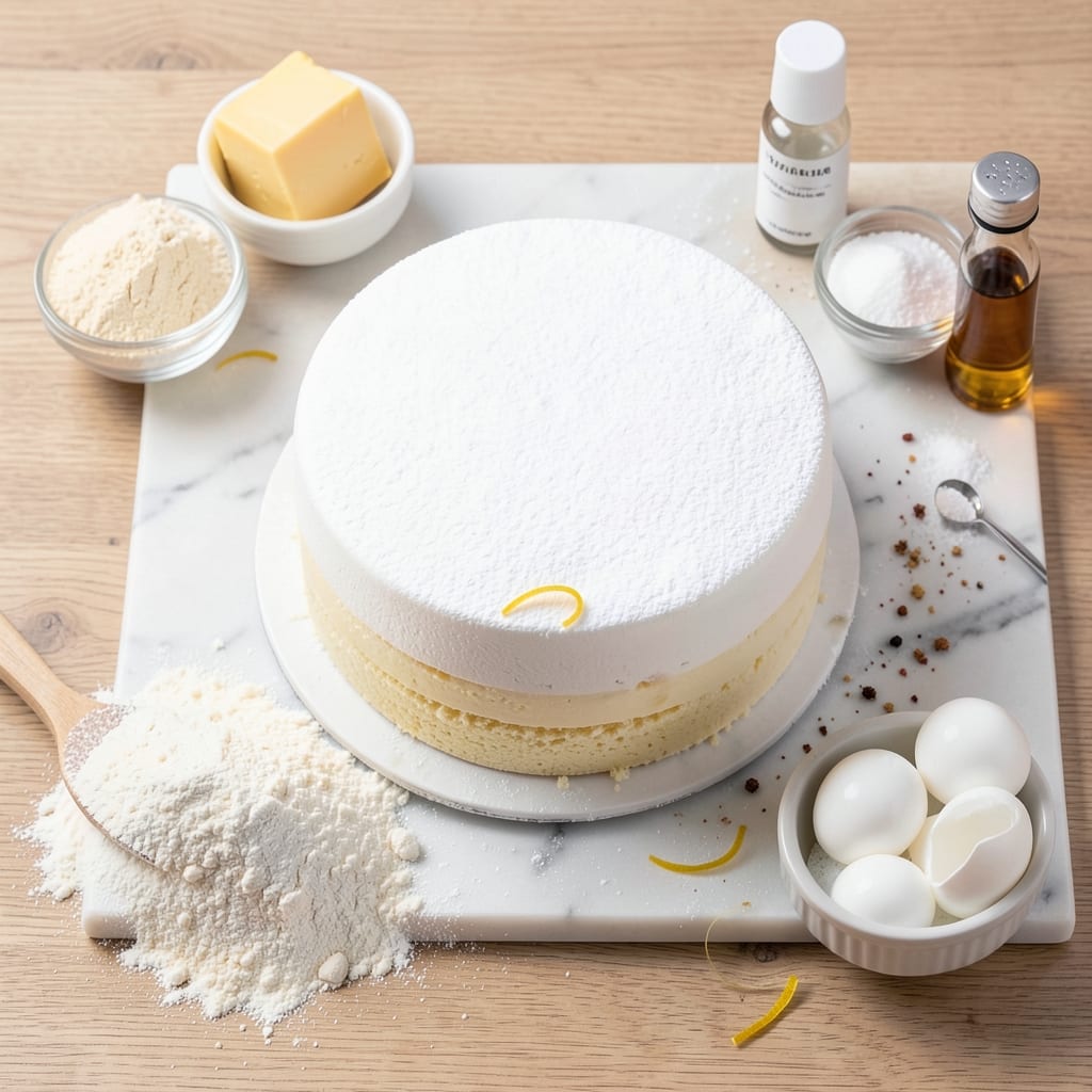 8-Inch White Cake Recipe: Light-as-Air Layers With Buttery Vanilla Frosting