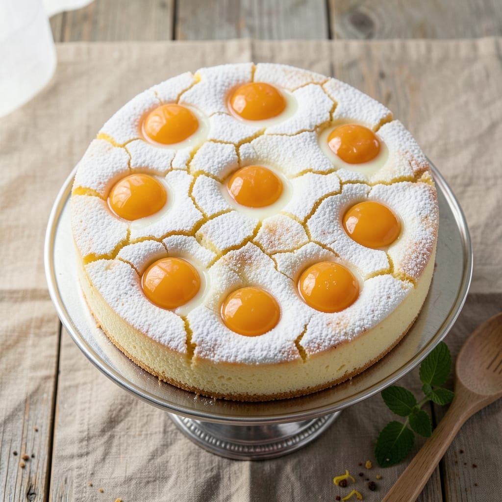 12-Egg Yolk Sponge Cake Recipe: Ultra-Light Layers With Fondant Bridges
