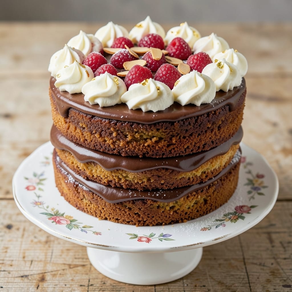 4 Cups Flour Cake Recipe: Buttery Crisp Crust, Light-as-Air Middle