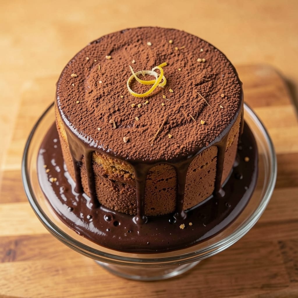 6-Inch Chocolate Chiffon Cake Recipe: Light, Airy Height Without Collapse Risks