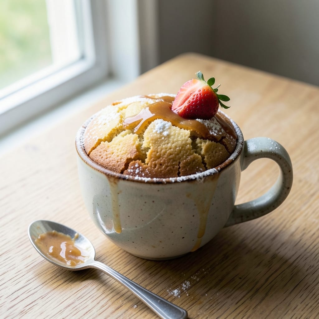 5-Minute Mug Cake Recipe: Single-Serve Warmth in One Tin