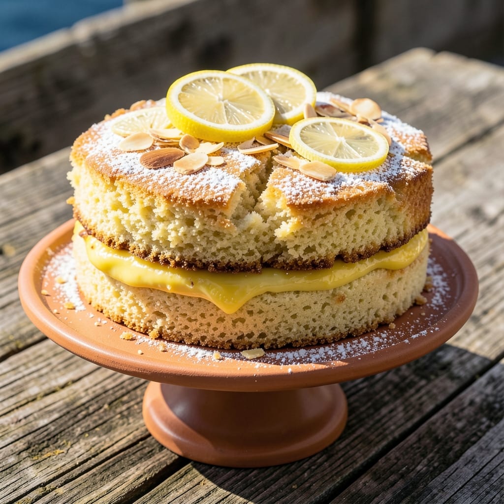 Amalfi Coast Lemon Cake Recipe: Zesty Citrus Layers with Almond-Infused Magic