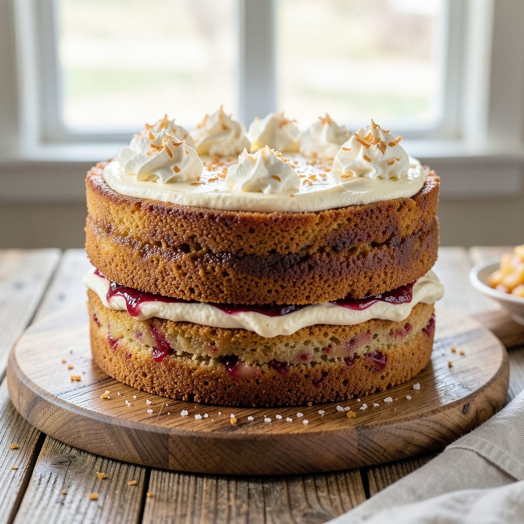 2 Layer Hummingbird Cake Recipe: Pineapple-Orange Layers with Cream Cheese Frosting Rivers