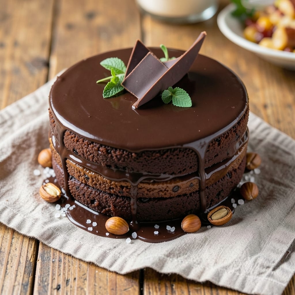 6-Inch Round Chocolate Cake Recipe: Decadent Single-Serve Luxury in One Tin