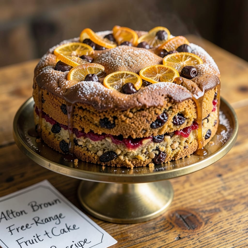 Alton Brown's Free-Range Fruit Cake Recipe: Boozy Spice Magic That Improves With Age