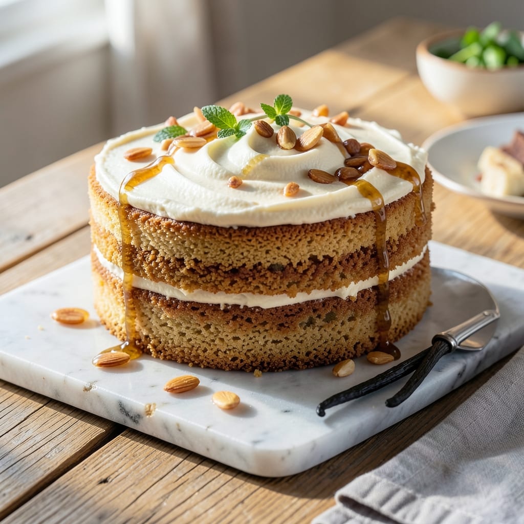 Almond Flour Butter Cake Recipe: Vanilla-Infused Layers With Crisp Edges